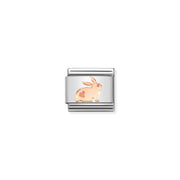 Nomination Classic SYMBOLS 9ct Rose Gold Rabbit Charm